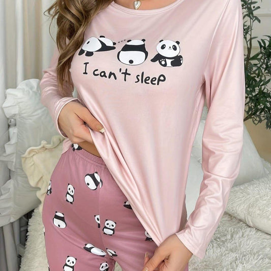 2 Pcs Cotton Jersey Night Suit